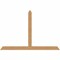 Ekena Millwork Portland Timber Gable Bracket, Western Red Cedar, 96"W x 64"H x 5 1/2"D x 5 1/2"F, 16/12 Pitch GBW096X64X0606POR00SWR - alternate 1